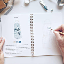 Load image into Gallery viewer, Emily Lex Studio Baking watercolor workbook
