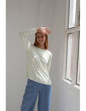 Load image into Gallery viewer, Mus &amp; Bombon Basieco Stripes L T-Shirt
