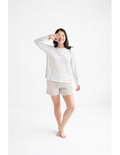 Load image into Gallery viewer, Mus &amp; Bombon Basieco Stripes L T-Shirt
