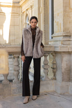 Load image into Gallery viewer, CHOKLATE PARIS Oslo Sleeveless Faux Fur Vest
