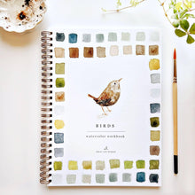 Load image into Gallery viewer, Emily Lex Studio Birds watercolor workbook
