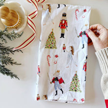Load image into Gallery viewer, Emily Lex Studio Nutcracker tea towel

