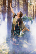 Load image into Gallery viewer, Market of Stars Bella Notte Opera Duster Kimono Robe w/Rabbit &amp; Moon

