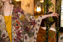 Load image into Gallery viewer, Market of Stars Golden Hour Goddess Duster Kimono w/ Floral Print
