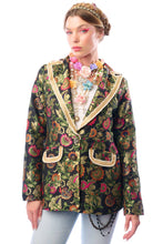 Load image into Gallery viewer, Aratta Renaissance Silk Jacquard Blazer/Jacket
