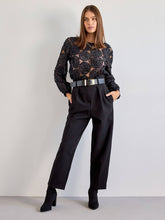Load image into Gallery viewer, Choklate Paris Textured rosette blouse
