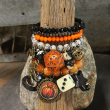 Load image into Gallery viewer, The Primitive Peddler TRICK or TREAT Charm'd Bracelet Set
