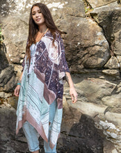 Load image into Gallery viewer, Market of Stars Moonstruck Bohemian Goddess Starduster Kimono w/ Waves

