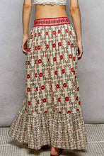 Load image into Gallery viewer, Pol Clothing Floral Pattern Printed Woven Maxi Skirt
