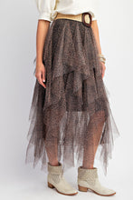 Load image into Gallery viewer, Easel Animal Print Power Mesh Ballerina Skirt
