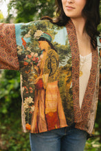 Load image into Gallery viewer, Market of Stars Secret Garden Pixie Duster Cropped Kimono w/ Swan

