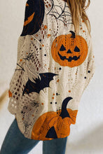 Load image into Gallery viewer, Mccolin Halloween Themed Knit Blouse
