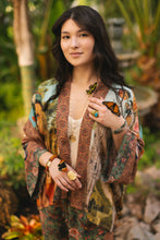 Load image into Gallery viewer, Market of Stars Secret Garden Pixie Duster Cropped Kimono w/ Swan
