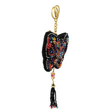 Load image into Gallery viewer, Mary Frances Flight of Fancy Butterfly Beaded Coin Purse
