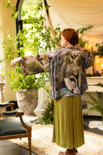 Load image into Gallery viewer, Market of Stars Theatre of Dreams Pixie Duster Cropped Kimono w/ Swan

