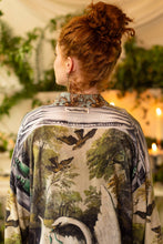 Load image into Gallery viewer, Market of Stars Theatre of Dreams Pixie Duster Cropped Kimono w/ Swan
