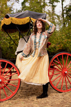 Load image into Gallery viewer, Market of Stars Love Revolution Pixie Crop Kimono w/ Sun, Horse &amp; Florals
