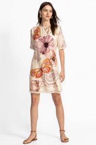 Johnny Was Daisee Fringe Mini Dress