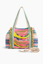 Load image into Gallery viewer, America and Beyond Daphne Emb Tote
