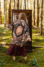 Load image into Gallery viewer, Market of Stars Lionheart Matinée Duster w/ florals &amp; Narnia inspired print
