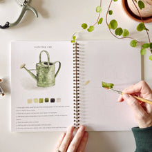 Load image into Gallery viewer, Emily Lex Studio Garden watercolor workbook
