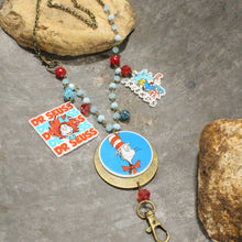 Load image into Gallery viewer, The Primitive Peddler You've Got A FRIEND In Me Dr. Seuss Teacher Lanyard
