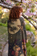 Load image into Gallery viewer, Market of Stars The Messenger Opera Duster Robe w/ Joan of Arc &amp; Florals
