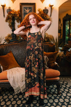 Load image into Gallery viewer, Market of Stars Heart of Gold Bohéme Long Maxi Slip Dress w/ Sacred Heart
