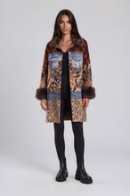 Load image into Gallery viewer, Adore Mixed Media Faux Fur Statement Coat
