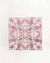 Load image into Gallery viewer, Myra Bag Loyal West Bandana Canyon Silk Scarves Scarlet
