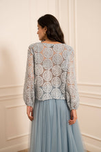Load image into Gallery viewer, Choklate Paris Textured rosette blouse
