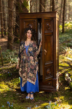 Load image into Gallery viewer, Market of Stars Lionheart Bohemian Goddess Starduster Kimono with botanicals
