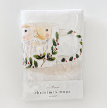 Load image into Gallery viewer, Emily Lex Studio Christmas mugs tea towel
