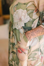 Load image into Gallery viewer, Market of Stars Fleur De Soleil Artist Dress Tunic w/ Pockets &amp; Florals
