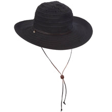 Load image into Gallery viewer, Scala Hats Ribbon Round Crown Bellarosa
