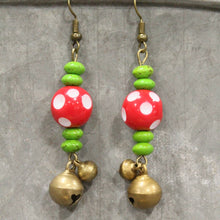 Load image into Gallery viewer, The Primitive Peddler No Scrooge Allowed Dangle Earrings
