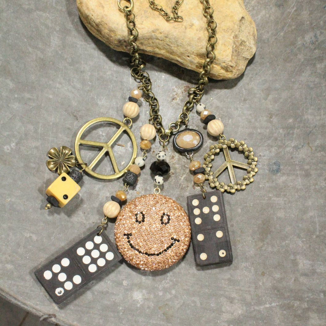The Primitive Peddler Bringin' Back Good Ol' Days Charmed Necklace