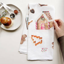 Load image into Gallery viewer, Emily Lex Studio Christmas sweets tea towel
