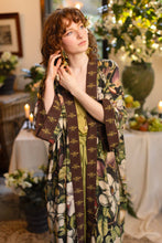 Load image into Gallery viewer, Market of Stars Fleur De Lune Opera Duster Kimono Robe w/ Florals &amp; Bees
