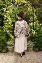 Load image into Gallery viewer, Market of Stars Honey &amp; The Moon Pixie Duster Crop Kimono w/ Florals &amp; Bees
