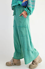 Load image into Gallery viewer, Easel Mineral Washed Terry Knit Pants
