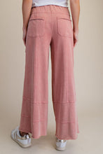 Load image into Gallery viewer, Easel Mineral Washed Terry Knit Pants
