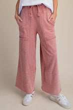 Load image into Gallery viewer, Easel Mineral Washed Terry Knit Pants
