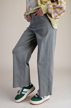 Load image into Gallery viewer, Easel Soft Stretch High Waisted Twill Pants Ash Olive
