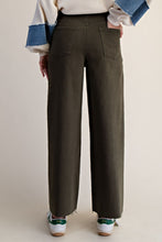 Load image into Gallery viewer, Easel Soft Stretch High Waisted Twill Pants Dark Olive
