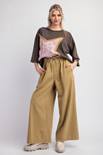 Load image into Gallery viewer, Easel Washed Twill Wide Leg Pants
