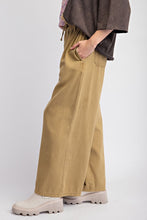 Load image into Gallery viewer, Easel Washed Twill Wide Leg Pants
