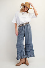Load image into Gallery viewer, Easel Self Fray Washed Chambray Pants

