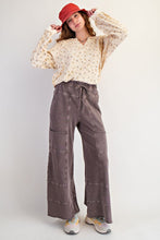 Load image into Gallery viewer, Easel Washed Wide Leg Terry Pants

