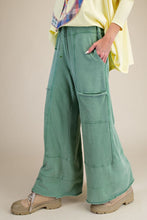 Load image into Gallery viewer, Easel Washed Wide Leg Terry Pants
